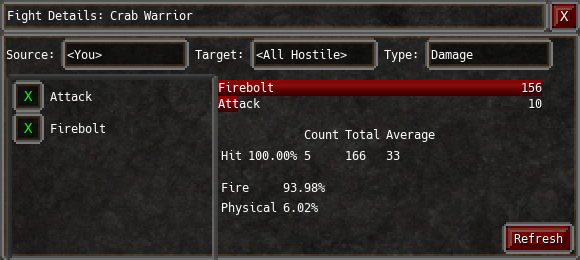 Damage and stuff.